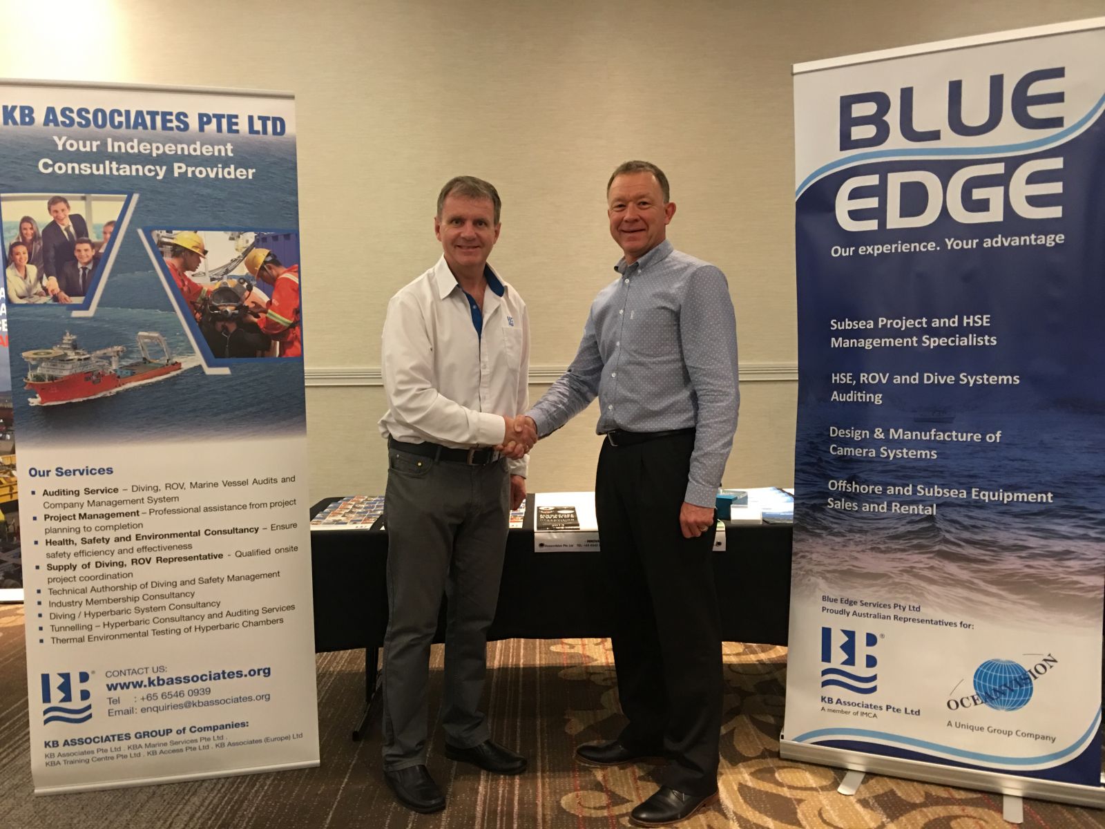 Official Collaboration with Blue Edge in Australia for a range of Auditing Works